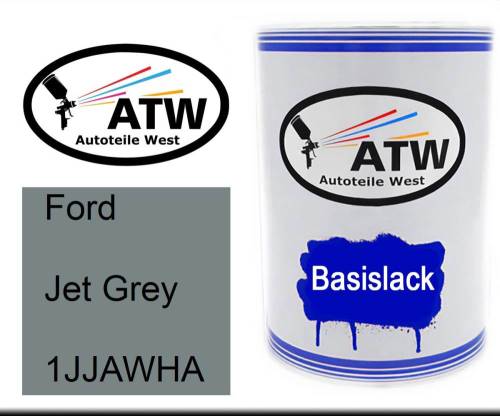Ford, Jet Grey, 1JJAWHA: 500ml Lackdose, von ATW Autoteile West.